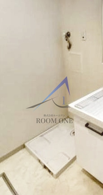 メゾンアルシュの設備|洗濯機置き場です。