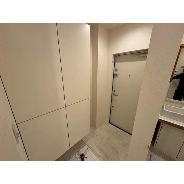 【賃貸アパート】bon villeの玄関|毎日通る玄関はこちらです