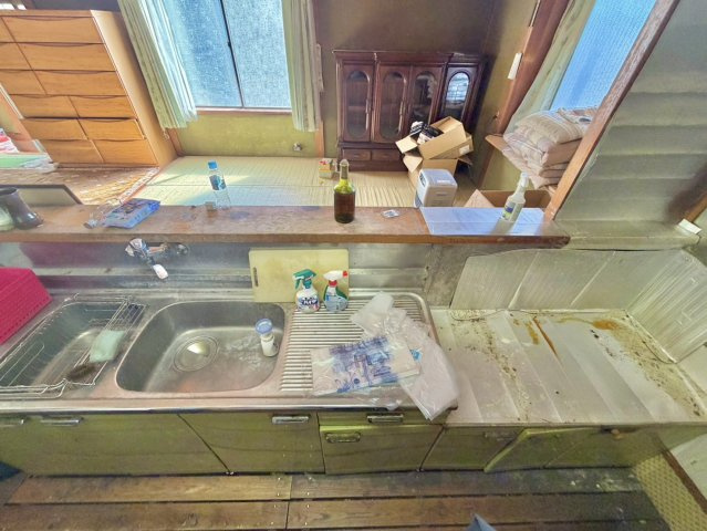 【店舗付】東茨城郡大洗町中古物件のキッチン