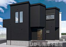 藤沢市大庭   新築戸建   全2棟の外観パース|Ｂ棟イメージパスですので実際のものと多少異なります