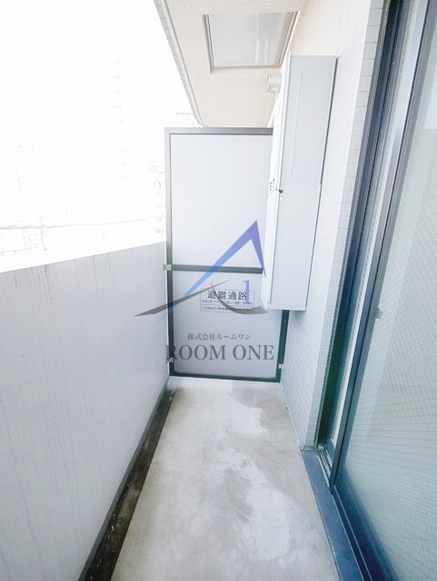 ディアレイシャス武蔵中原のバルコニー|バルコニーです。