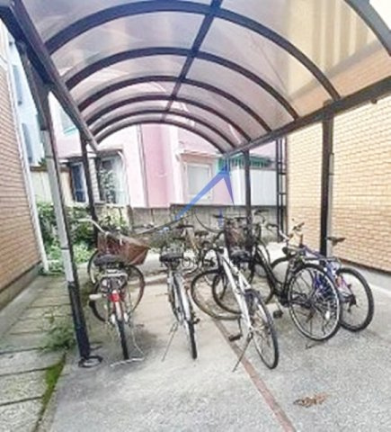 キロロ弐番館のその他共用部分|駐輪場です。