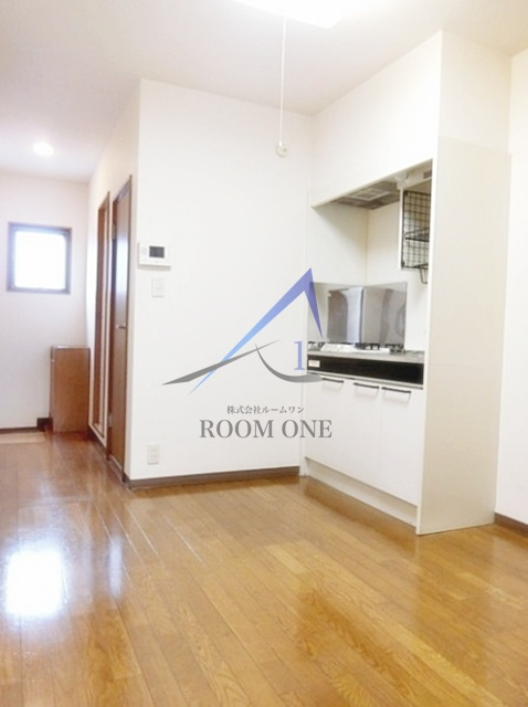 コーポひまわりの居間・リビング|洋室のお部屋です。