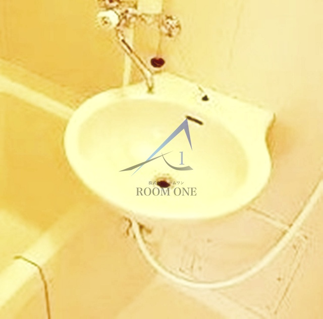 コーポひまわりの洗面所|洗面台です。