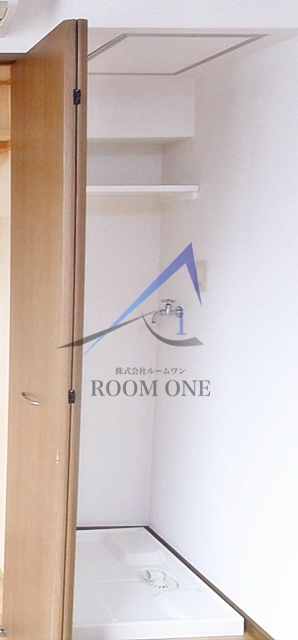 自然村ビルの設備|洗濯機置き場です。