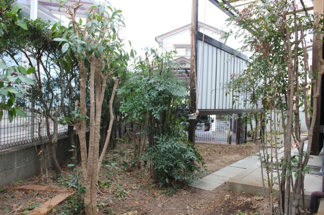 【庭】 | 早良区梅林７丁目 戸建て | 緑の多い環境は癒されますね