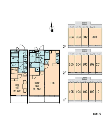 【区画図】 | フォーレストⅡ 