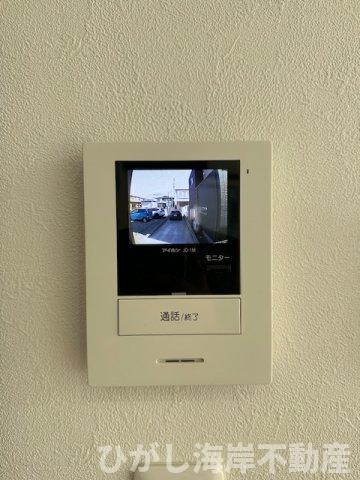 平塚市四之宮2丁目　中古戸建のセキュリティ|TVモニター付きインターフォン