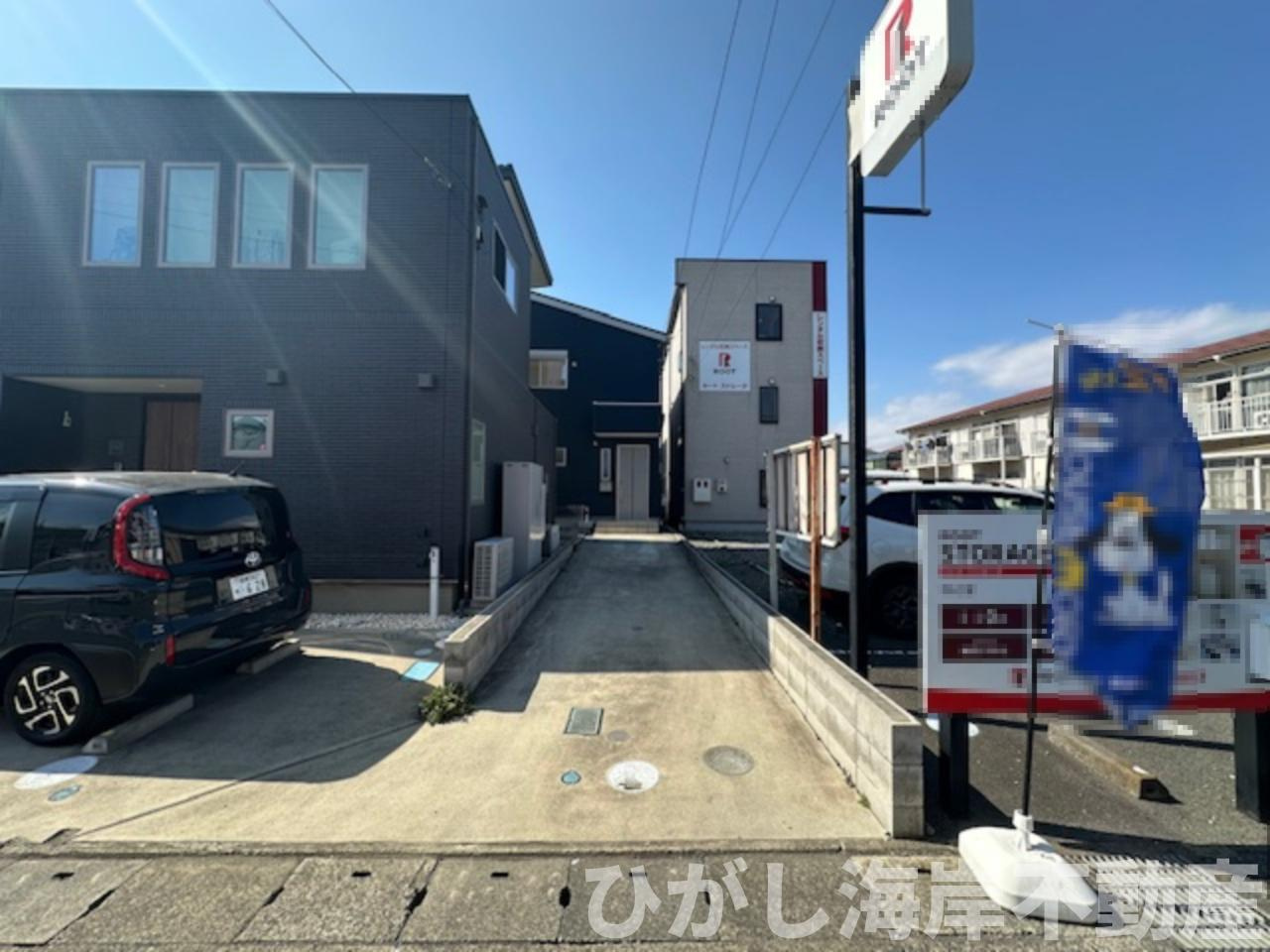平塚市四之宮2丁目　中古戸建の前面道路含む現地写真|新規リフォーム完了！　現地外観