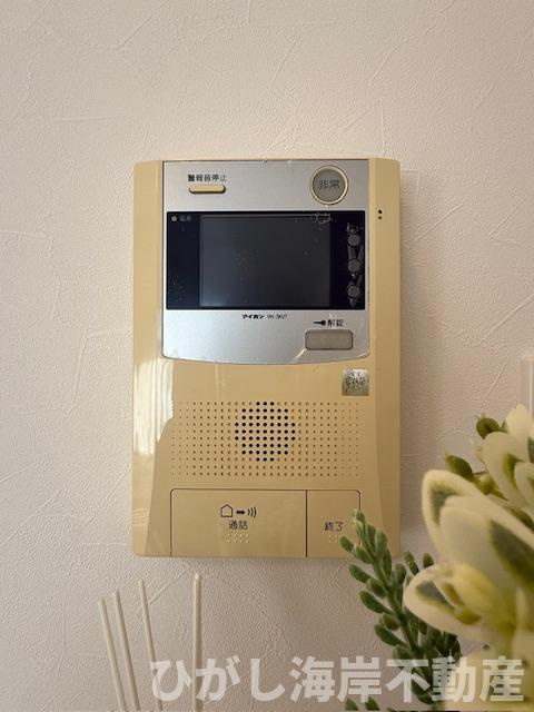 パテラスクエア平塚のセキュリティ|TVモニター付きインターフォン