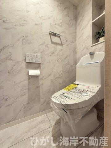 パテラスクエア平塚のトイレ|新規リフォーム完了！　洗浄機能付きお手洗い