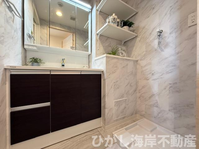 パテラスクエア平塚の脱衣所|新規リフォーム完了！　脱衣スペース