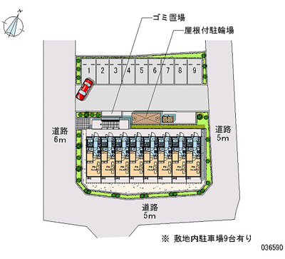 【区画図】 | レオパレスエスト逆井 | 画像4