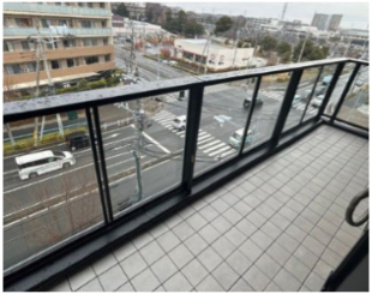 フィカーサ柏の葉のバルコニー