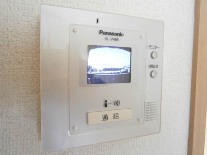 レジデンスTamayaA棟のセキュリティ|TVモニター付きで安心です☆