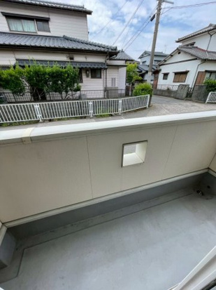 ピアボヌールⅠⅡⅢのバルコニー|陽当たり良好なバルコニーです♪