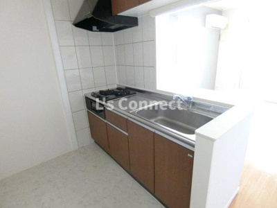 【キッチン】 | サウザンドリーフⅡ | ２口ガスコンロのシステムキッチン。