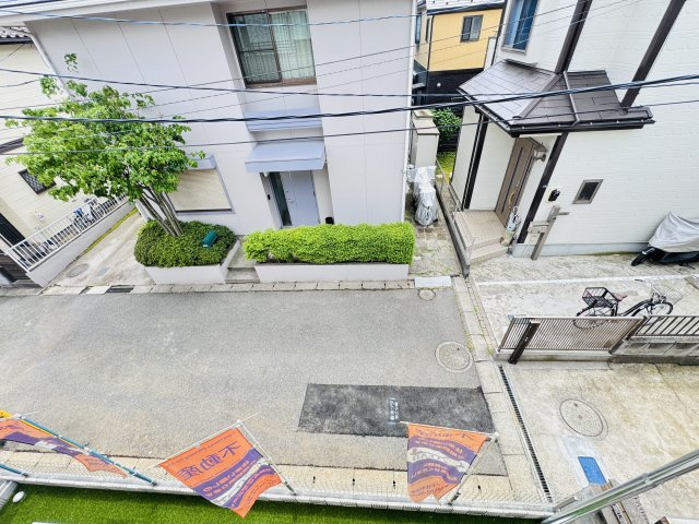 松戸市六高台７丁目新築戸建【六実第三小学校：4分】の展望|バルコニーより道路側眺望