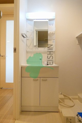 【洗面所】 | サヴォイ博多スーペリア | シンプルで使いやすい洗面台です！