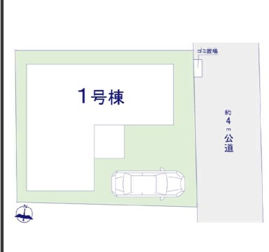 Grace松戸市稔台10期の区画図