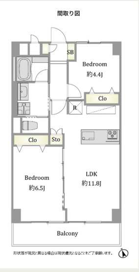 【間取り】 | ★仲介手数料無料★ドミール第3東品川(新規リノベーション工事中）