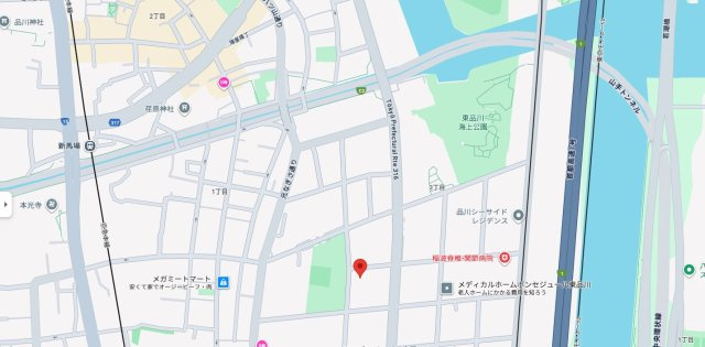 【地図】 | ★仲介手数料無料★ドミール第3東品川(新規リノベーション工事中）