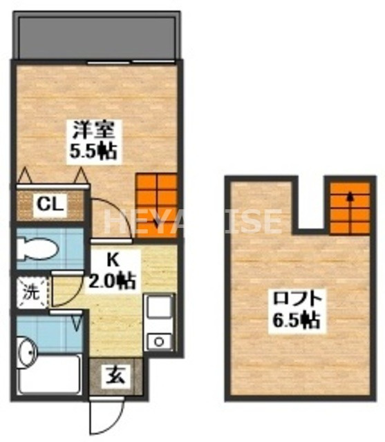 リーガル栄田の間取り