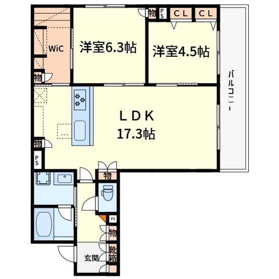 【間取り】 | 仮称）シャーメゾン高槻市赤大路町