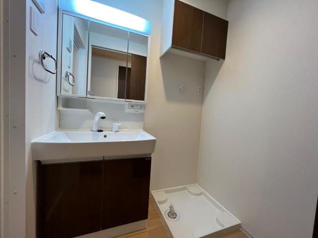 ユースハイムの洗面所|洗髪洗面化粧台