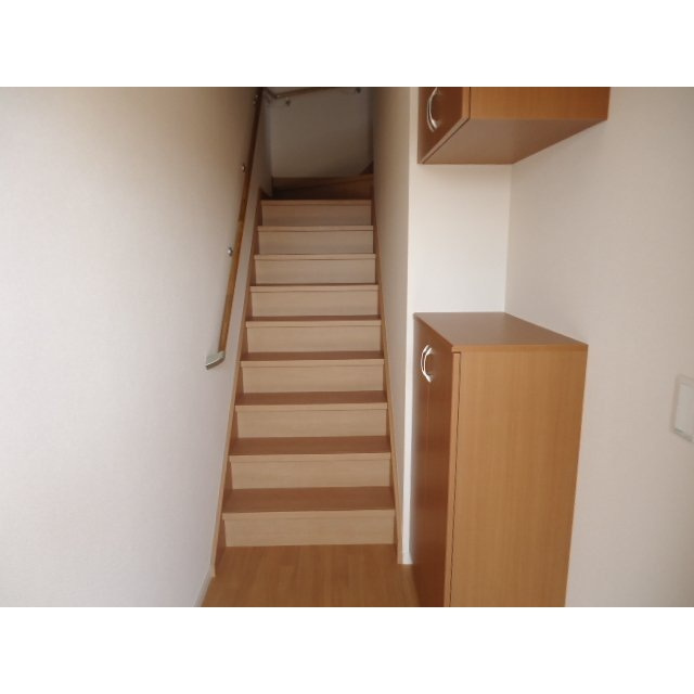 ソレイユの玄関