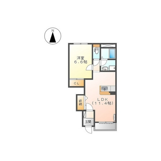 ソレイユの間取り