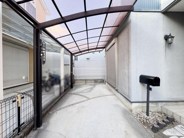 【駐車場】 | お車の出し入れも楽々ですね♪現地駐車場部分になります！
