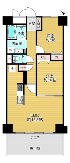 【間取り】 | メロディーハイム守口