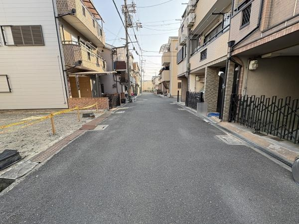 【前面道路含む現地写真】 | 門真市深田町　売土地