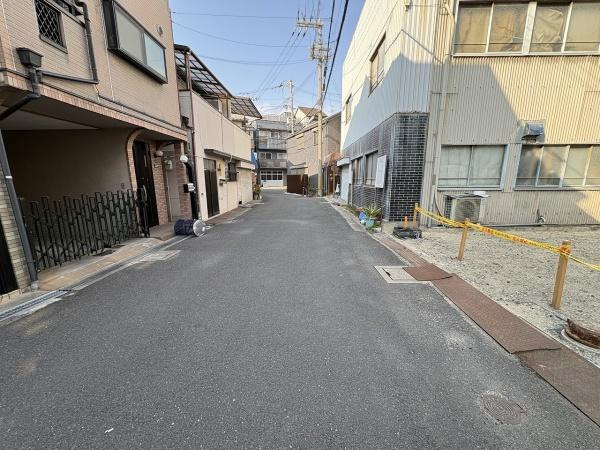 【前面道路含む現地写真】 | 門真市深田町　売土地