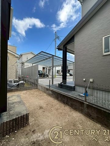 磯城郡田原本町新木　一戸建の庭|■現地撮影写真■多用途に使用可能！ちょっとしたお庭があります！