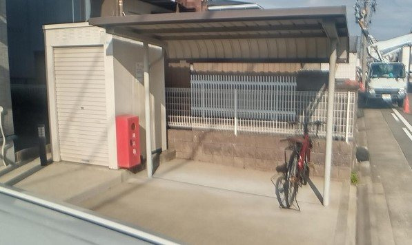 レオパレス長池のその他|屋根付き駐輪場