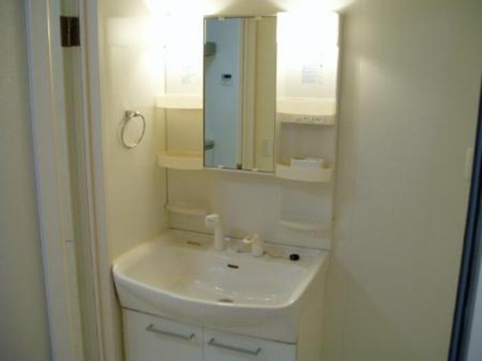 ベルメゾンの洗面所