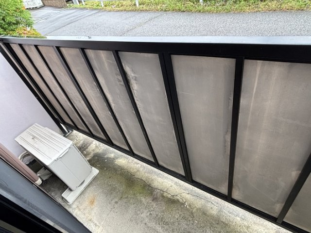 ロイヤルファミール　Dのバルコニー