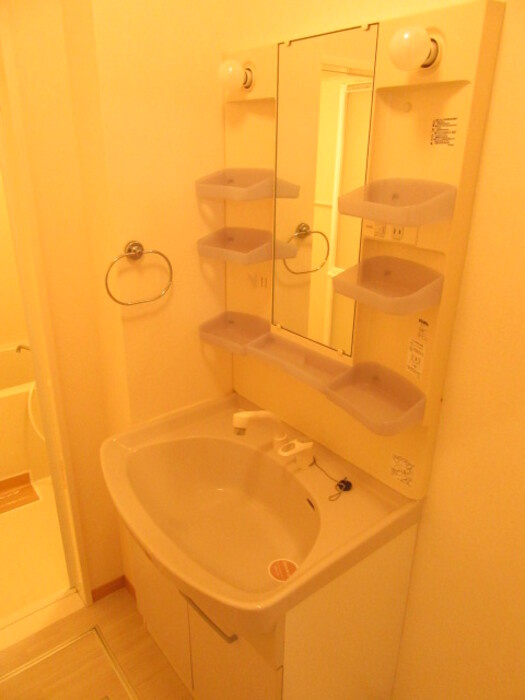 ピースフィールズの洗面所