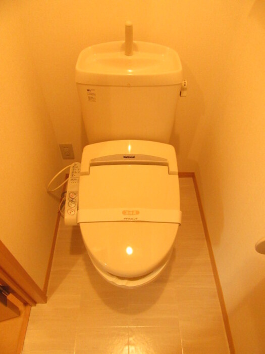 ピースフィールズのトイレ