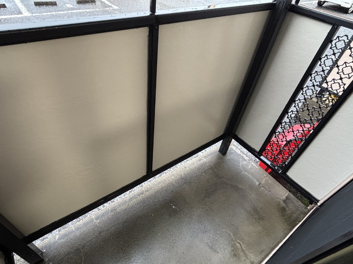 セレステ・オーリのバルコニー