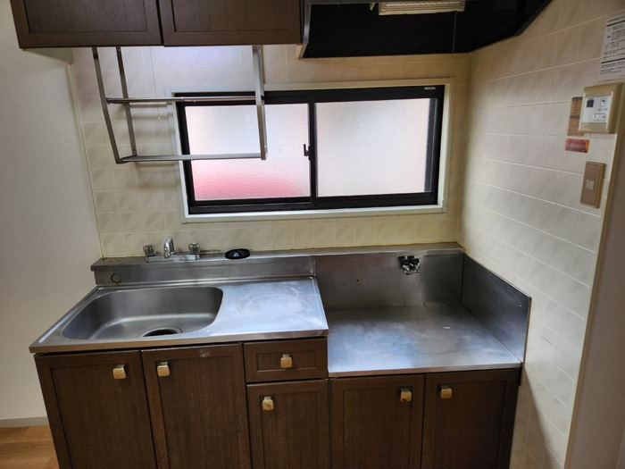 コーポかねとも　B棟のキッチン