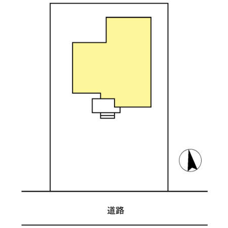 大溝T貸家の区画図