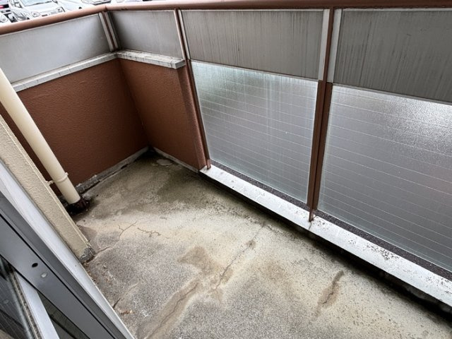 リバーハイツ豊岡のバルコニー