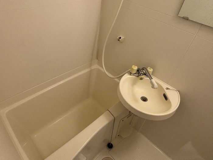 リバーハイツ豊岡の浴室