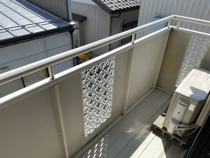 レジデンスT・H　Ⅰ号館のバルコニー