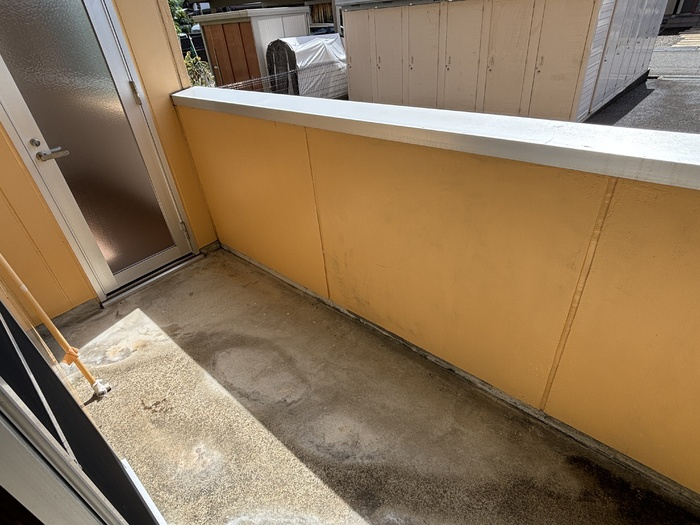 メゾンシャルムのバルコニー