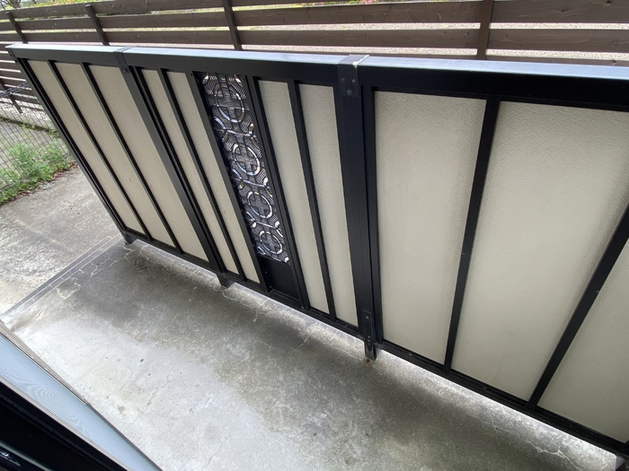 ファミールハウス　A棟のバルコニー