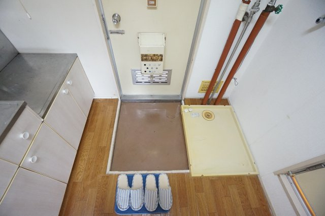 リバーハイツの玄関